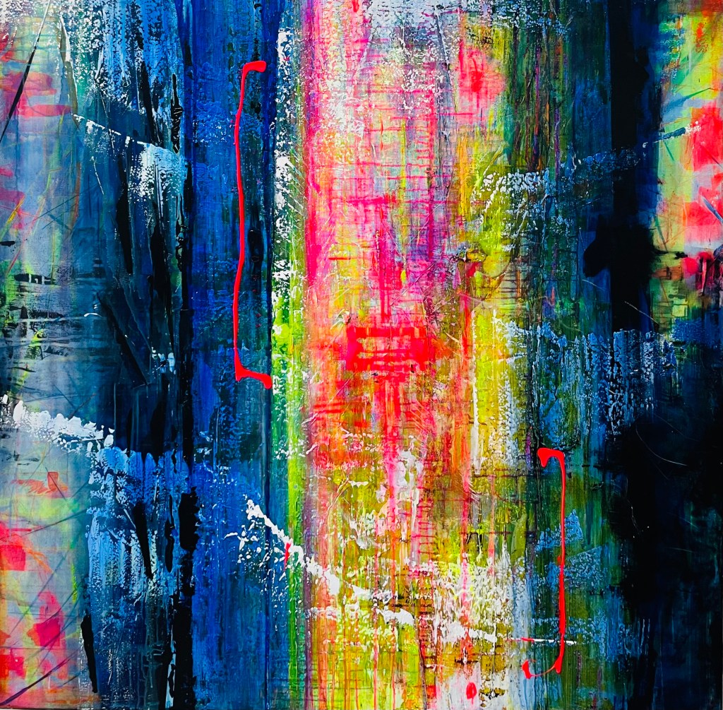 Mørke farger og innslag i neon / Dark Colorful&nbsp;Neon