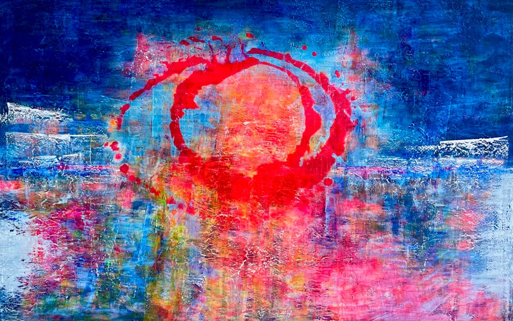 Solnedgang rød / Sunset&nbsp;Red